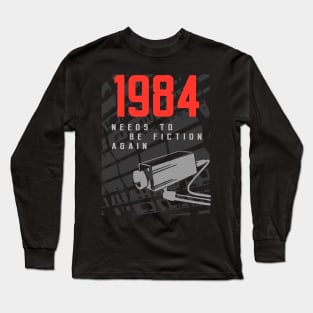 1984 Fiction clean Long Sleeve T-Shirt